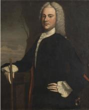 Portrait of man in wig